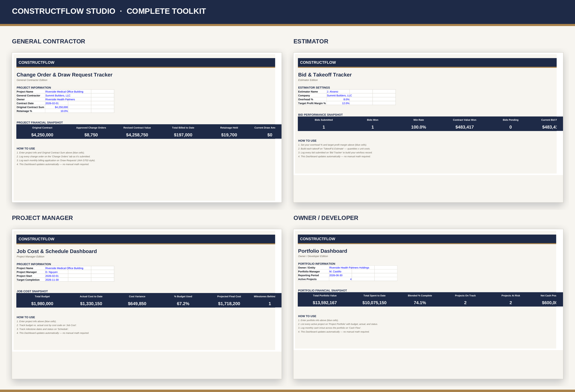 The Complete Toolkit — Every Role, One Connected System