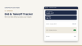 Bid & Takeoff Tracker